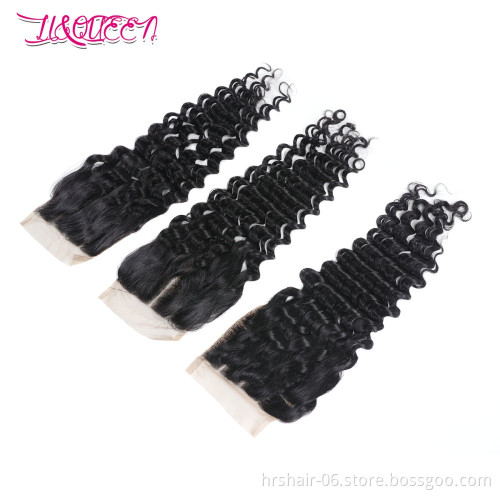 100% Real Human Hair deep Wave 12-30 Inch Virgin Hair Weaving